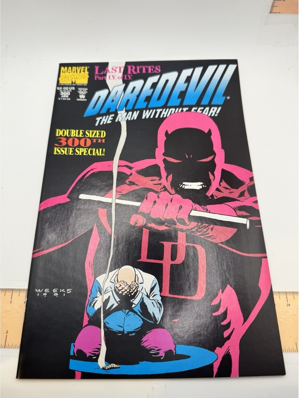 Daredevil #300 Marvel Comics 1992 Last Rites Part IV Of IV